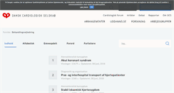 Desktop Screenshot of nbv.cardio.dk
